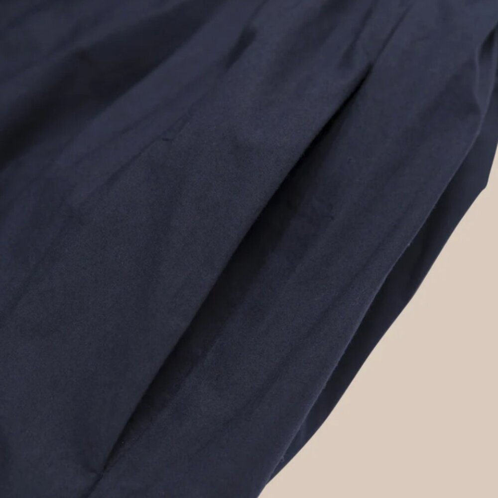 Jenni Kayne Navy V‑Neck Spaghetti‑Strap Midi Dress - Picture 4 of 8